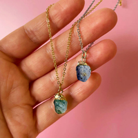 Personalised September Birthstone Sapphire Necklace