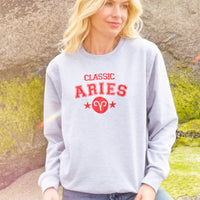 Classic Zodiac Star Sign Varsity Sweatshirt