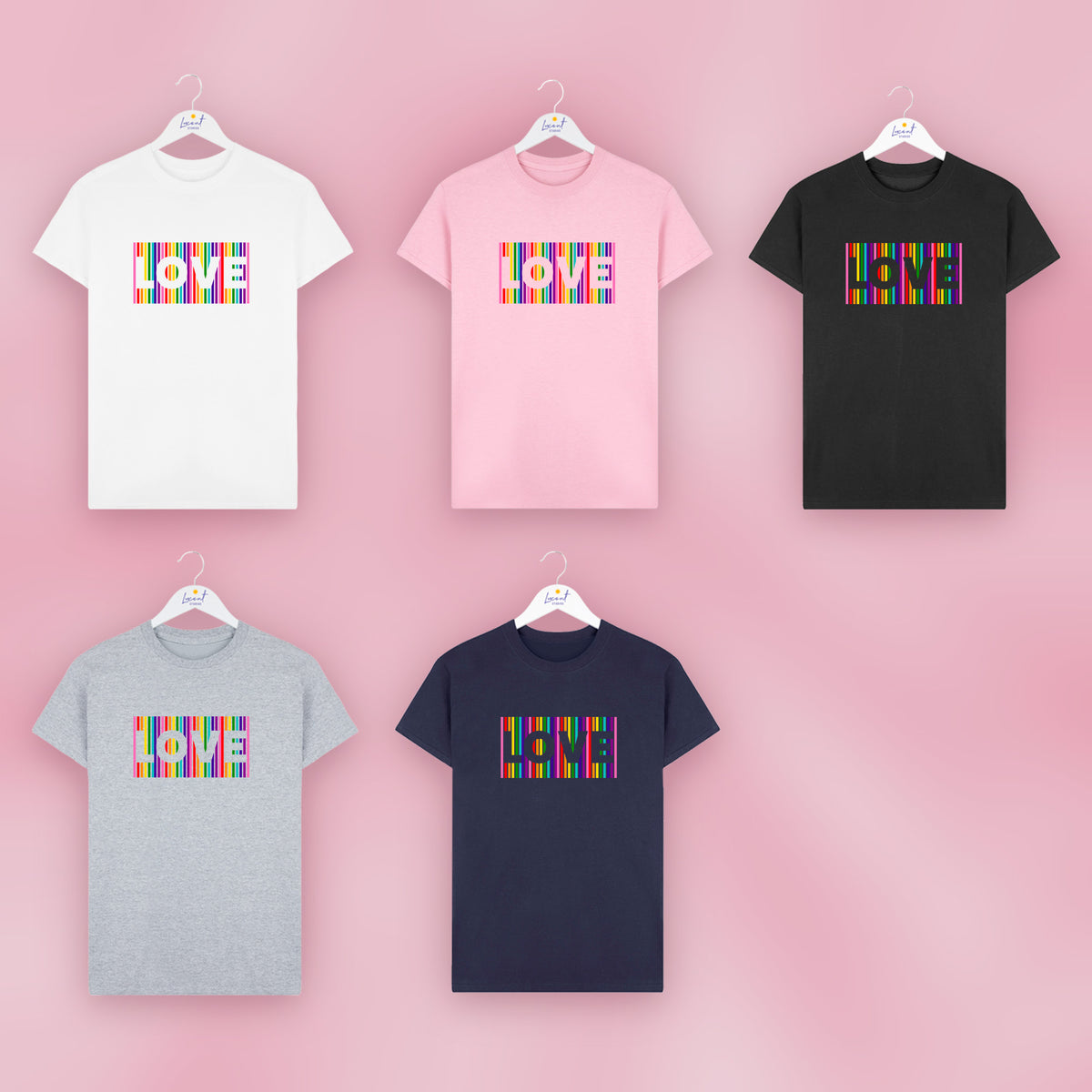 Rainbow Love T Shirt