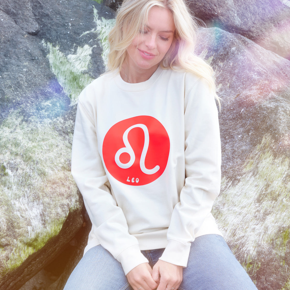 Neon Zodiac Star Sign Sweatshirt Women's Jumper