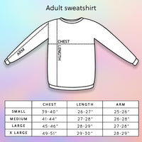 Personalised Retro Disco Font Birth Year Sweatshirt