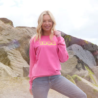 Personalised Birth Year Neon Sweatshirt Jumper
