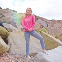 Personalised Birth Year Neon Sweatshirt Jumper