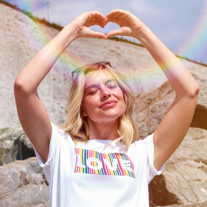 Rainbow Love T Shirt