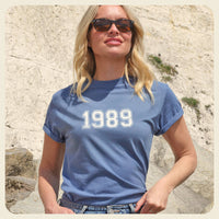 1989 Eras Tour Varsity T-Shirt