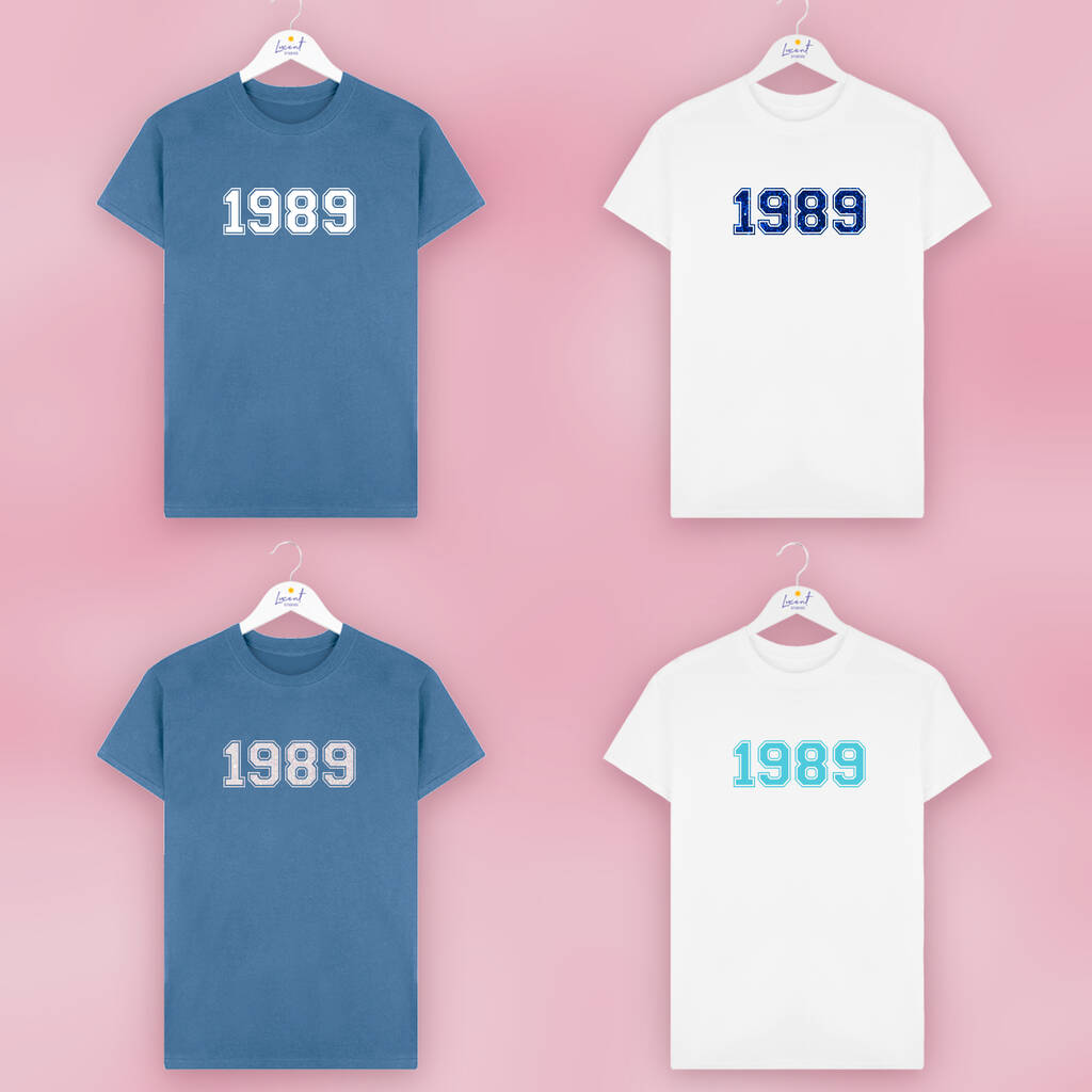 1989 Eras Tour Varsity T-Shirt