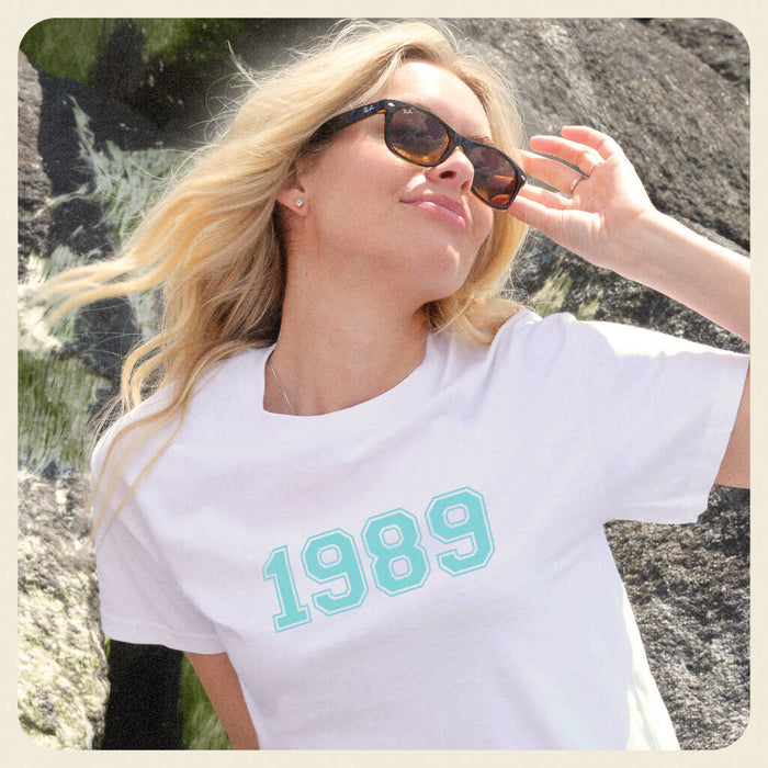 1989 Eras Tour Varsity T-Shirt