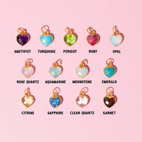 Healing Heart Gemstone Necklace