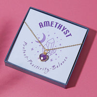 Healing Heart Gemstone Necklace