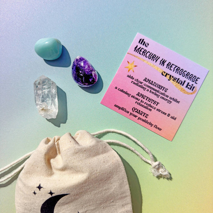 Mercury in Retrograde Crystal Kit