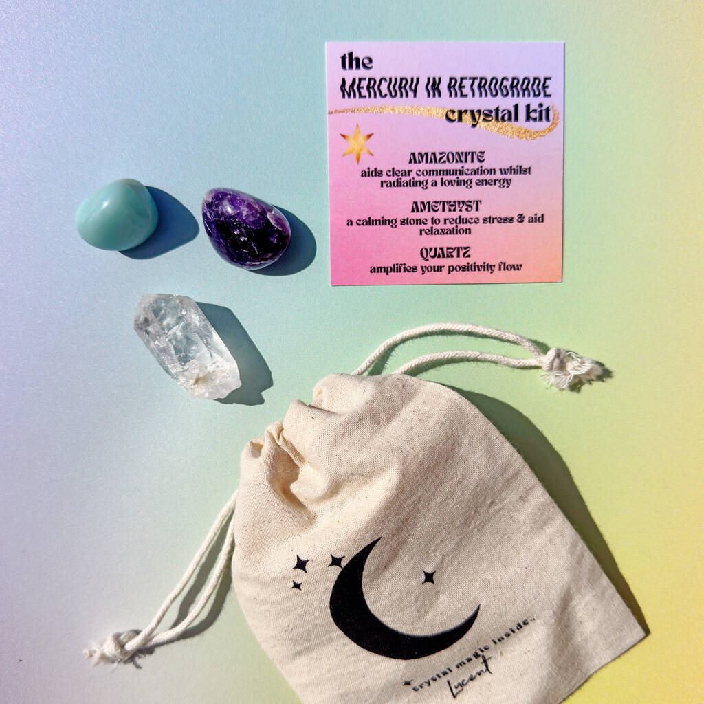 Mercury in Retrograde Crystal Kit