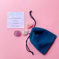 Mother's Day Wellbeing Incense And Crystal Gift