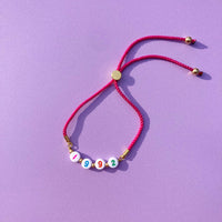 Personalised Birth Year Or Age Beaded Bracelet