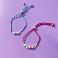 Personalised Birth Year Or Age Beaded Bracelet