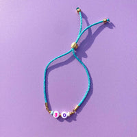 Personalised Birth Year Or Age Beaded Bracelet