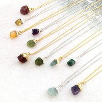 Personalised November Birthstone Citrine Necklace