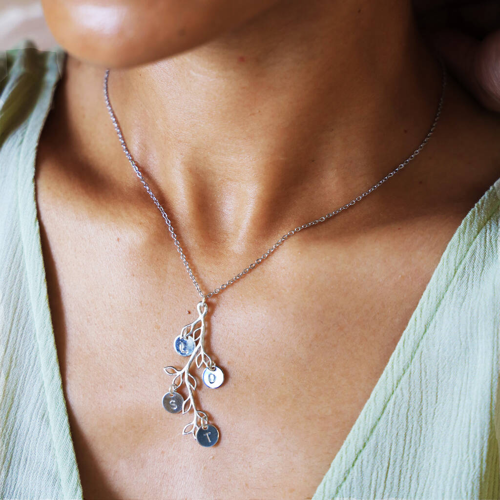 Personalised Family Tree Necklace