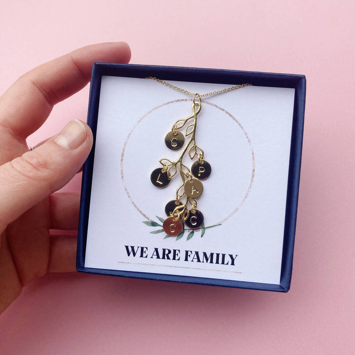 Personalised Family Tree Necklace