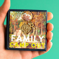 Personalised Camping Keyring