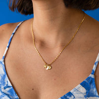 Personalised Initial Celestial Charm Necklace