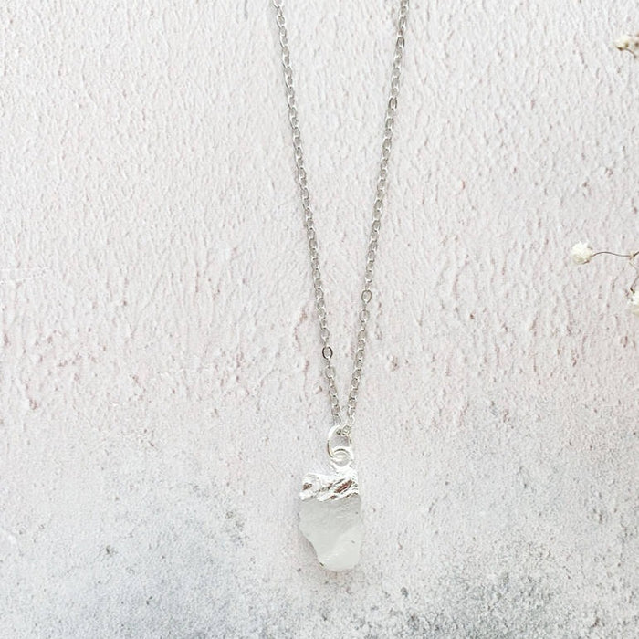Personalised June Birthstone Moonstone Necklace