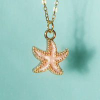 Starfish Gold Plated Necklace