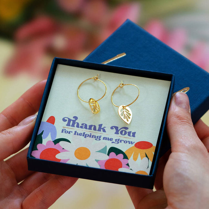Thank You For Helping Me Grow Teacher Gift