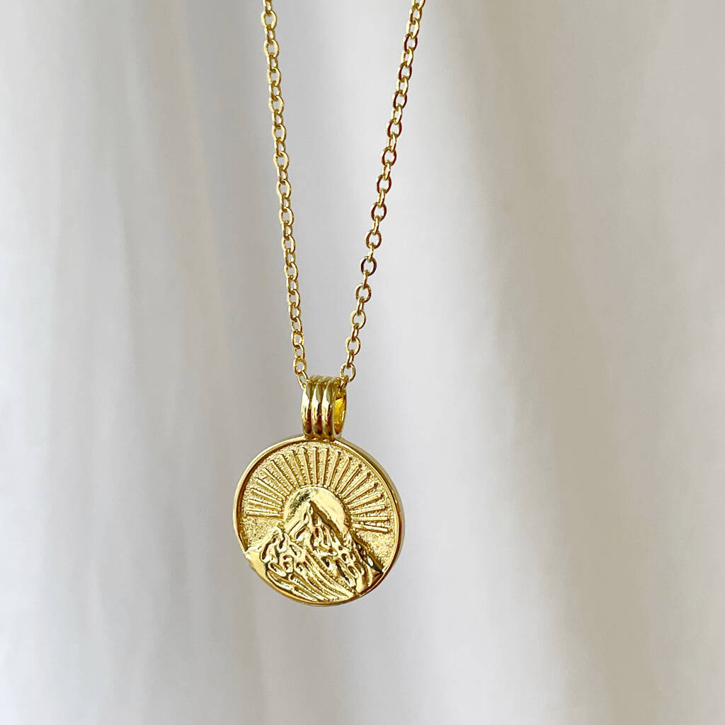 The Best View Mountain Pendant