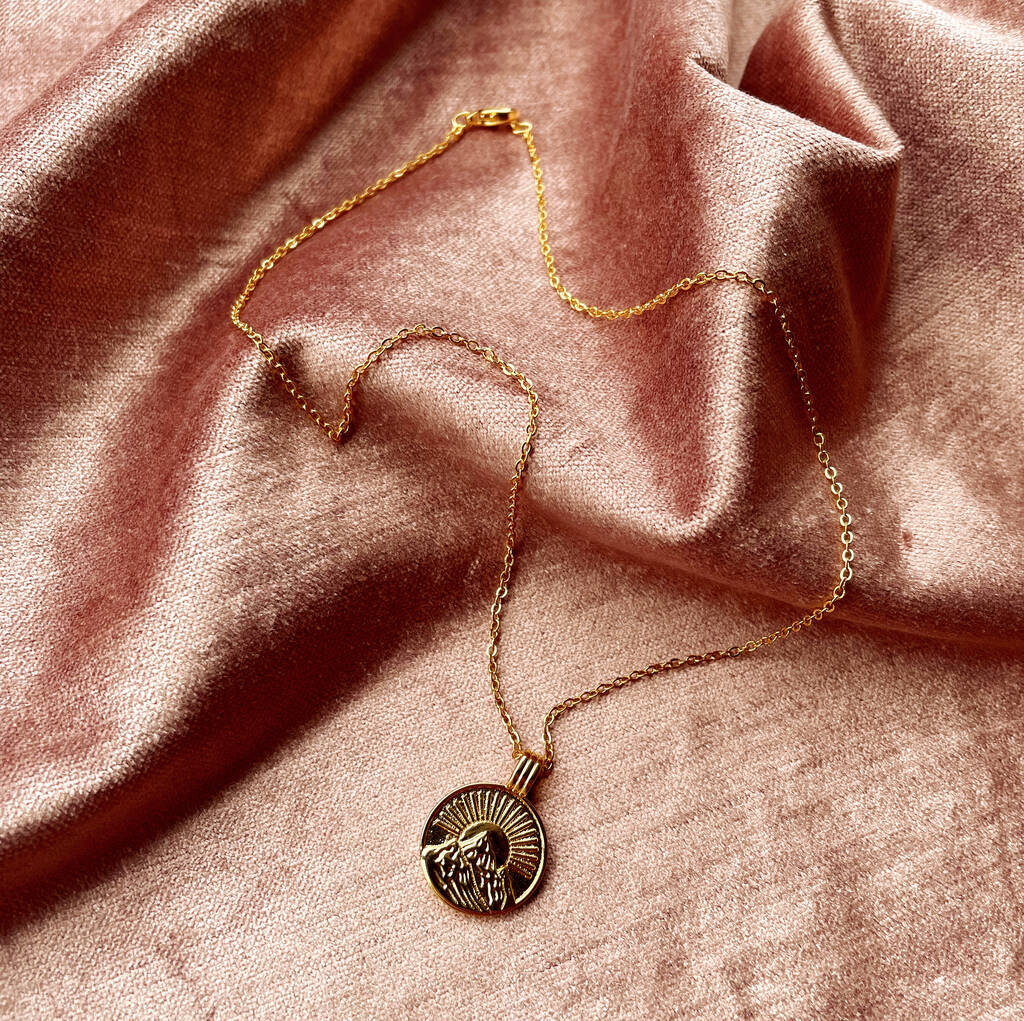The Best View Mountain Pendant