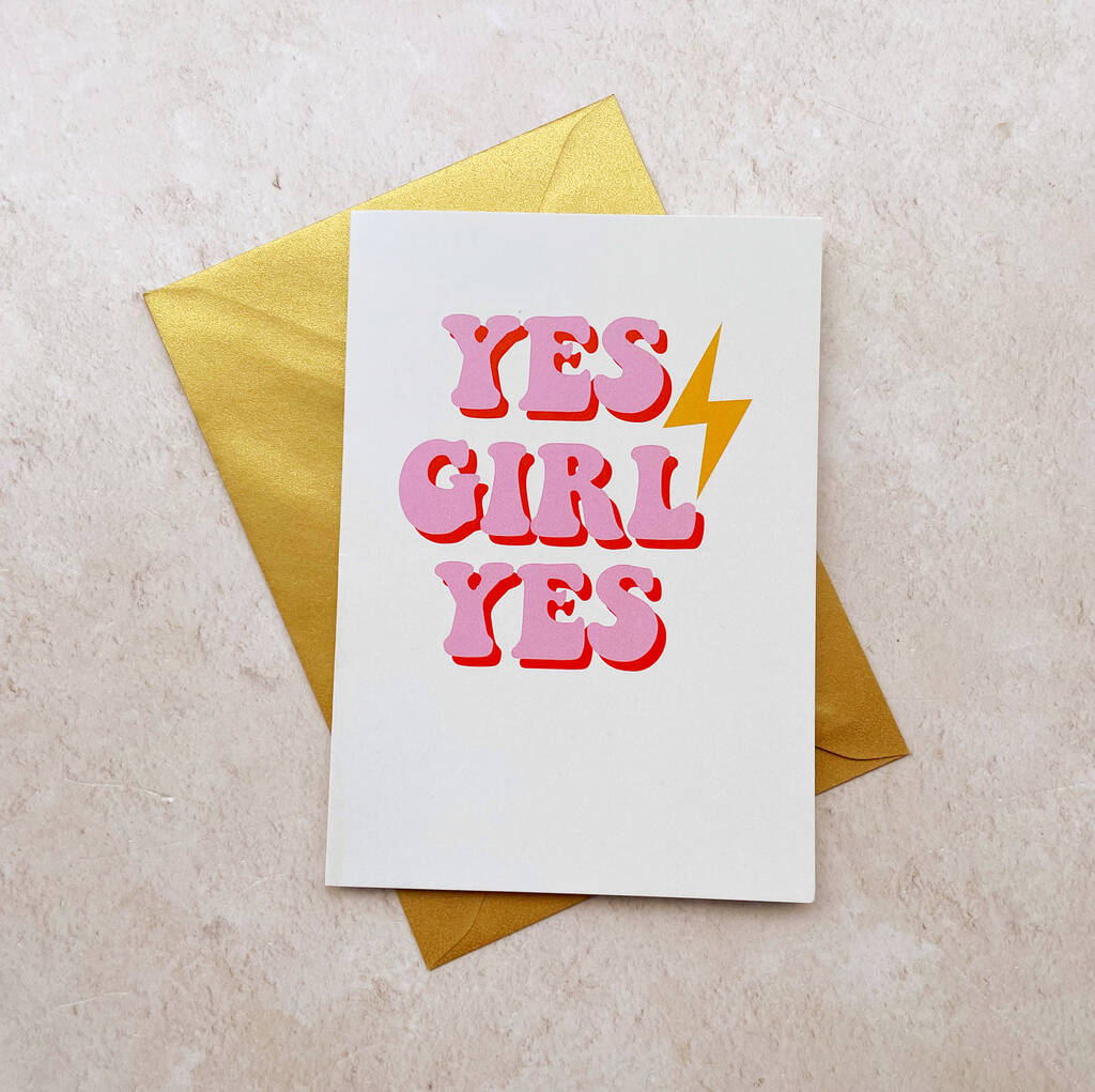 Yes Girl Yes Sterling Silver Lightning Bolt Earrings