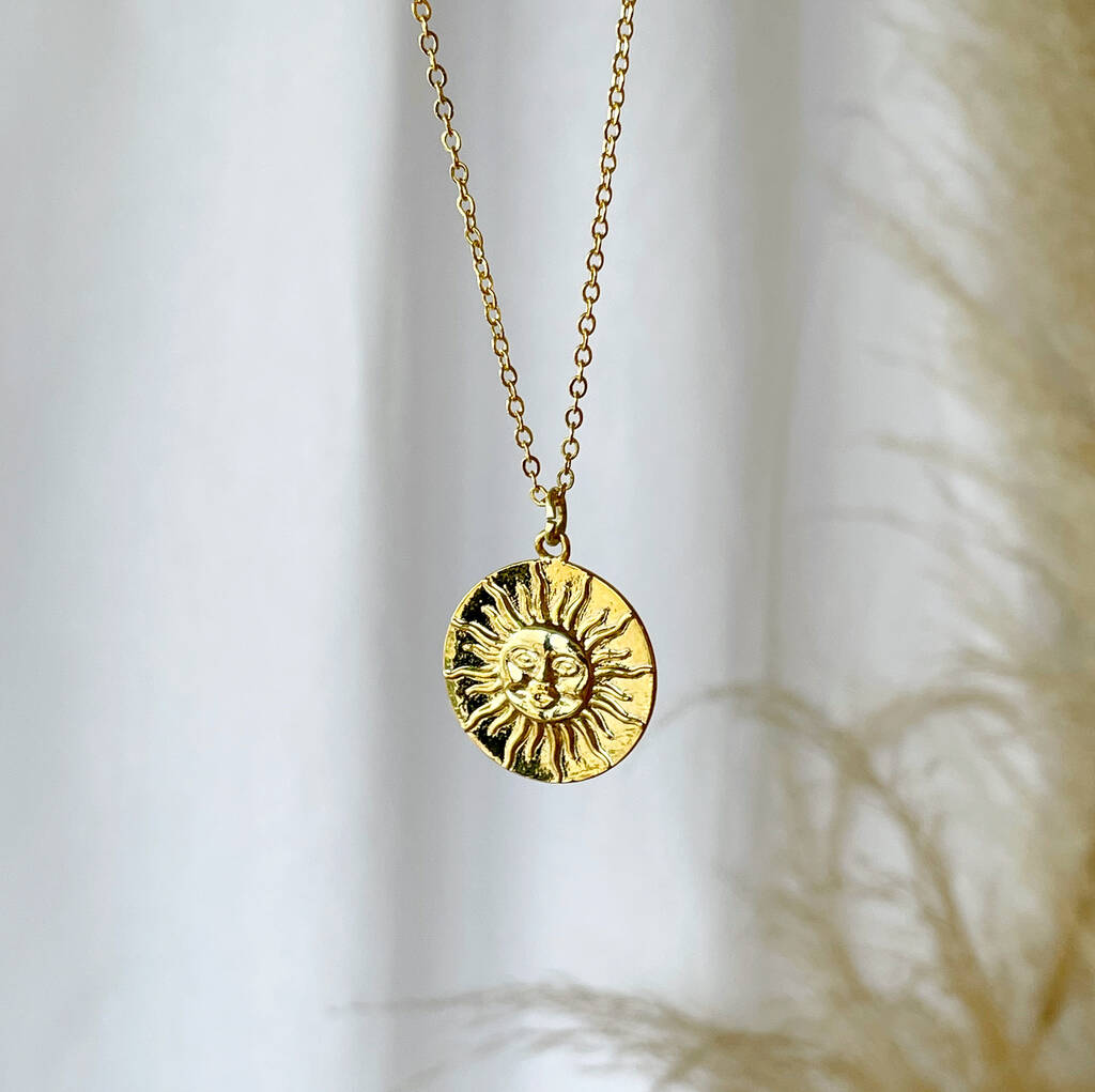 You Are My Sunshine Sun Necklace – Wearelucent
