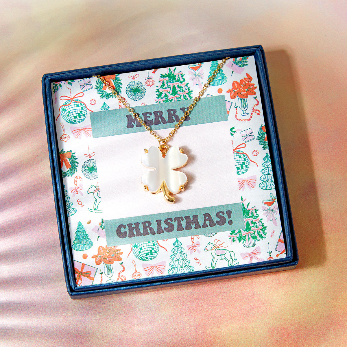 Lucky Charm Clover Necklace