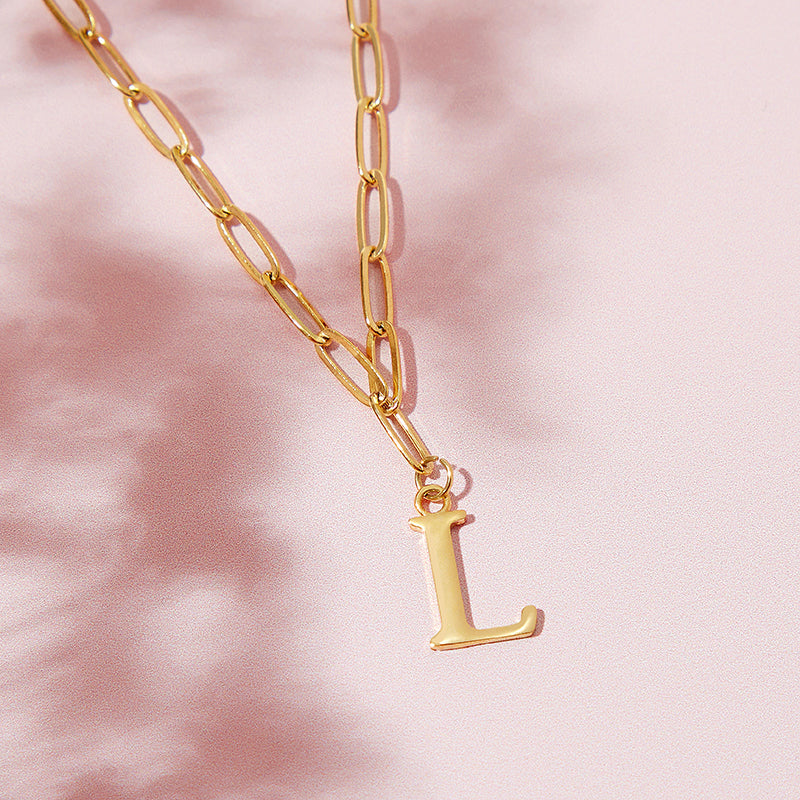 Mi Amor Personalised Initial Valentines Necklace
