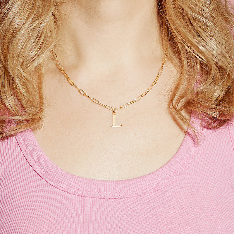 Mi Amor Personalised Initial Valentines Necklace