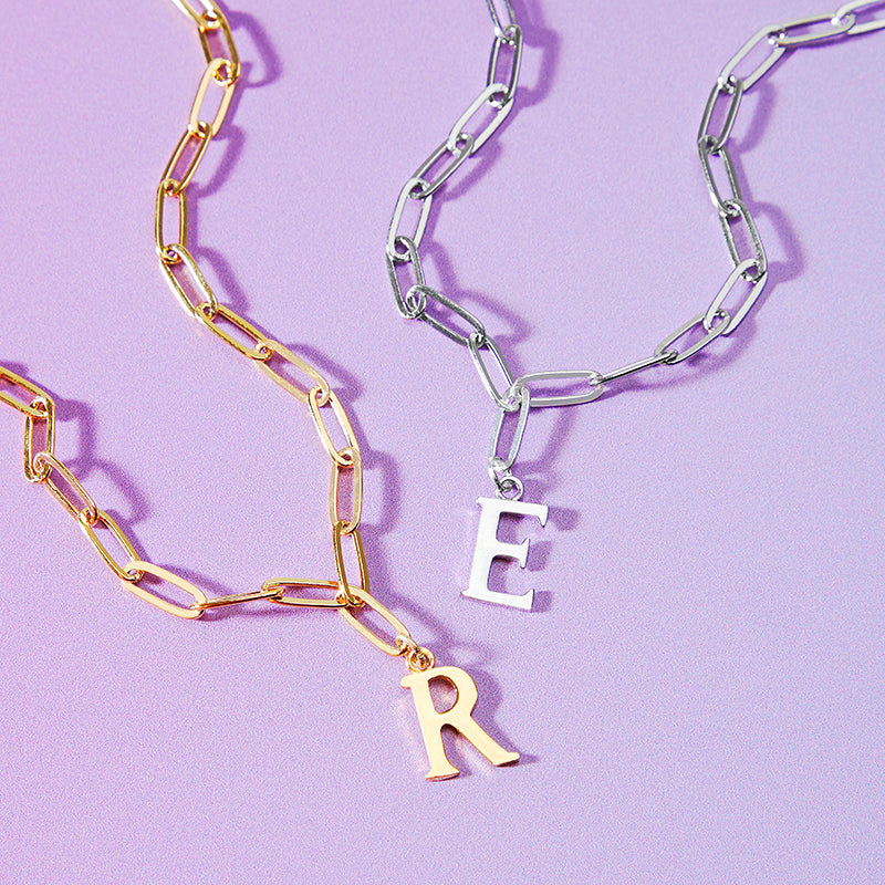 Mi Amor Personalised Initial Valentines Necklace