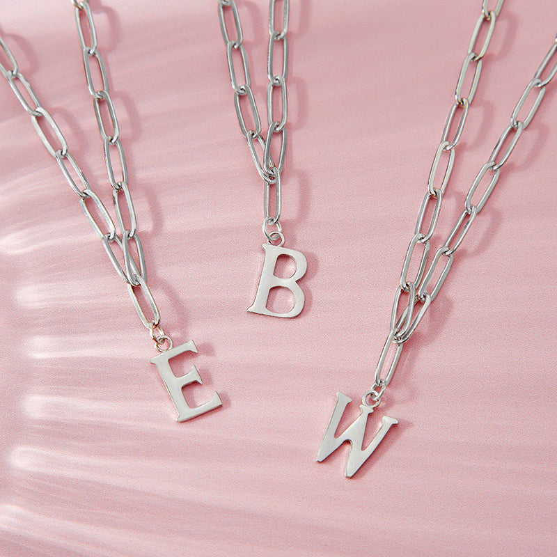 Mi Amor Personalised Initial Valentines Necklace
