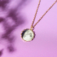 Personalised Custom Moon Phase Necklace