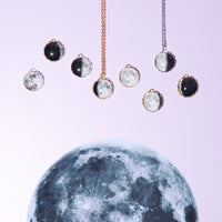 Personalised Custom Moon Phase Necklace