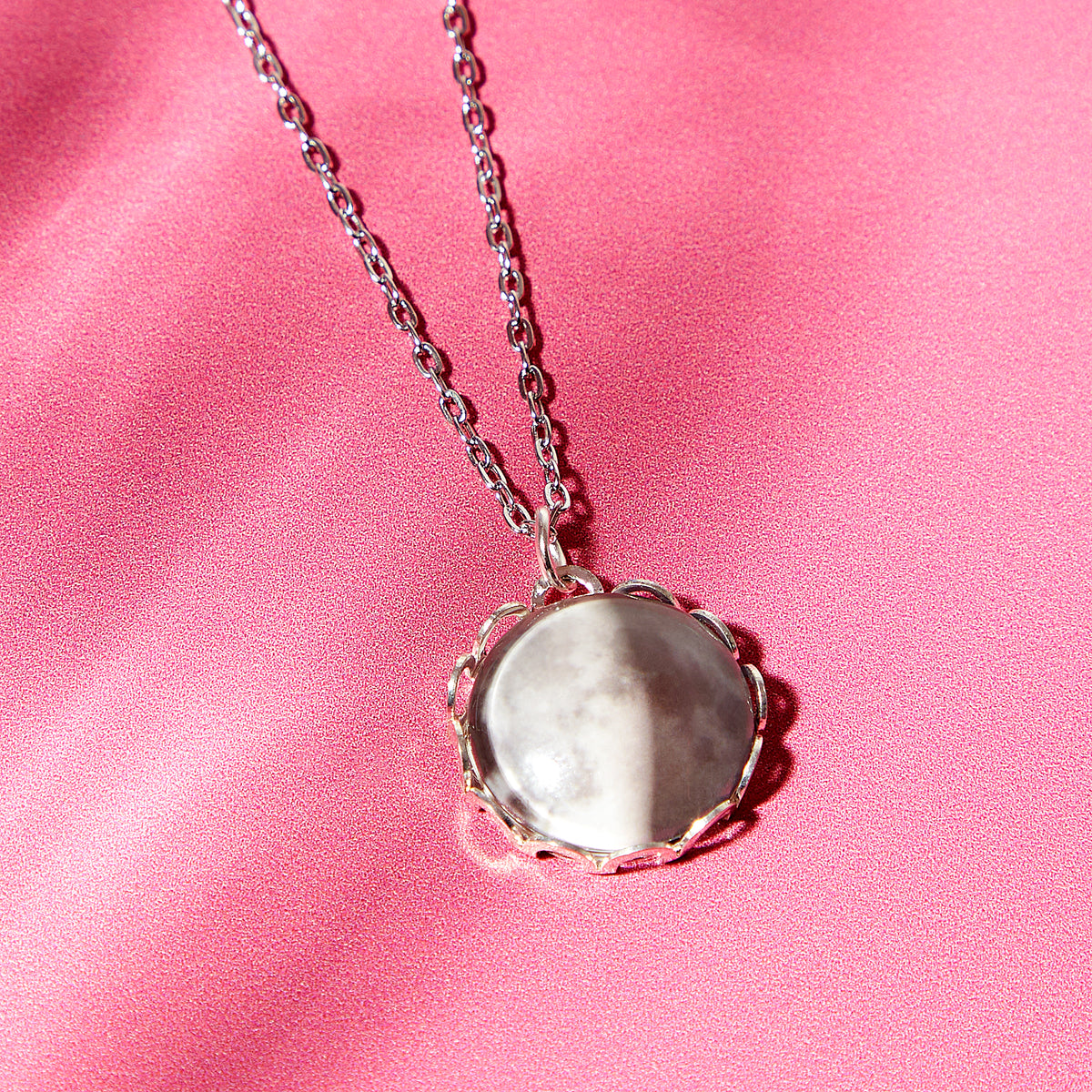 Personalised Custom Moon Phase Necklace