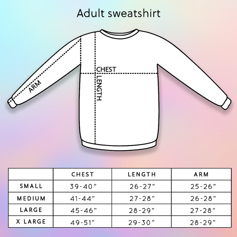 Personalised Birth Year Neon Sweatshirt Jumper