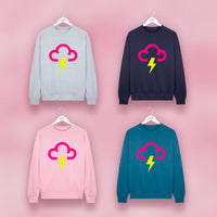 Thunder & Lightning Weather Symbol Sweatshirt