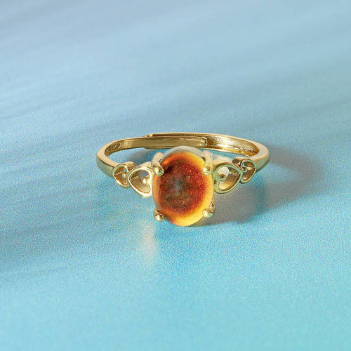 14k Gold Filled Adjustable Mood Ring