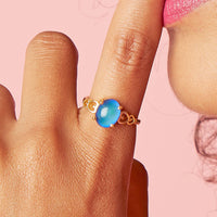 14k Gold Filled Adjustable Mood Ring
