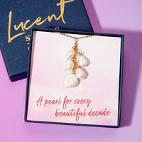 A Pearl For Every Decade Birthday Necklace