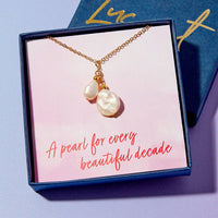 A Pearl For Every Decade Birthday Necklace