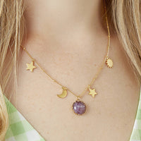 Ad Astra Personalised Planet Charm Necklace