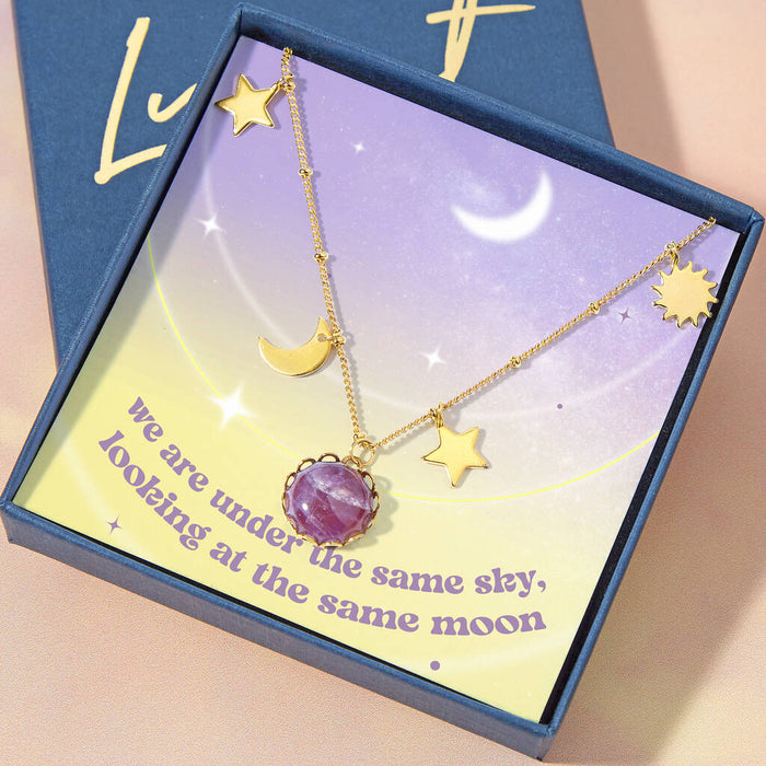 Ad Astra Personalised Planet Charm Necklace