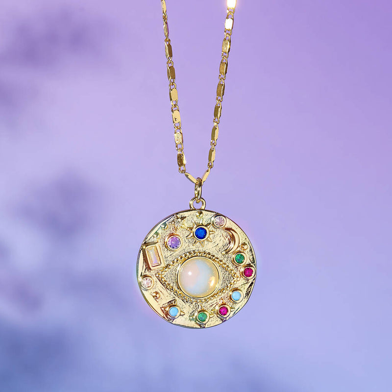 All Eyes On You Eye Necklace