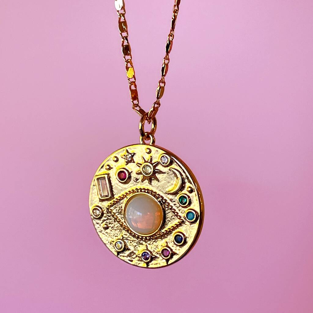 All Eyes On You Eye Necklace
