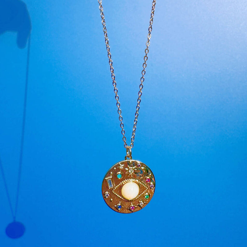 All Eyes On You Eye Necklace